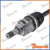 Demi-Arbre de Transmission MTM gauche pour OPEL | 13D0373, 17-1017